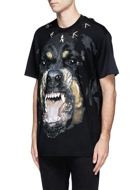 givenchy rottweiler shirt stars|givenchy rottweiler shirt for sale.